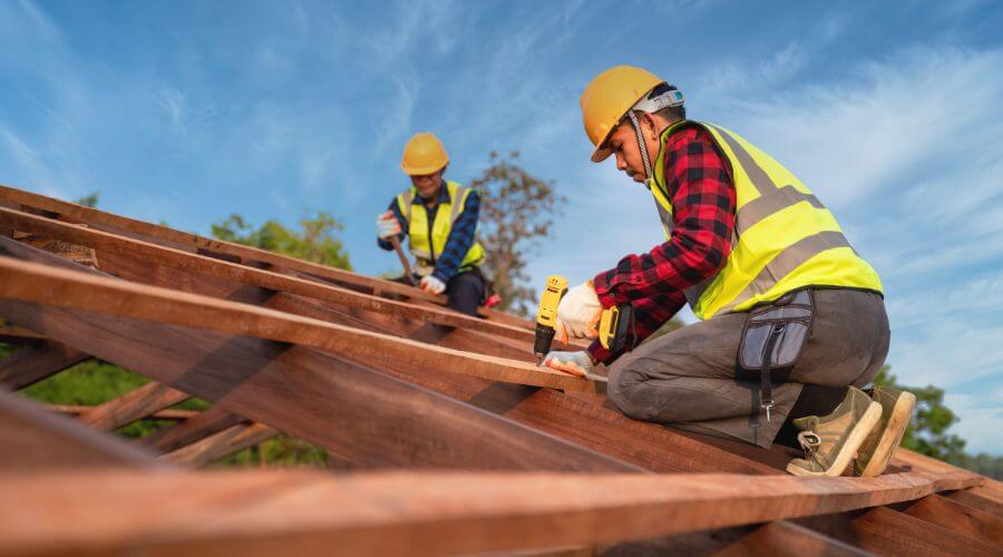 Professional gutter cleaning in Hills, MN